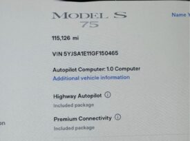 2016 Tesla model s 75 Sedan 4D