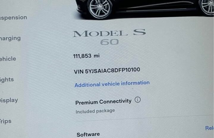 
								2013 Tesla model s Sedan 4D full									