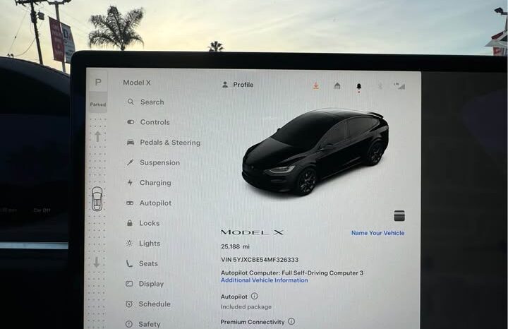 
								2021 Tesla model x Long Range full									