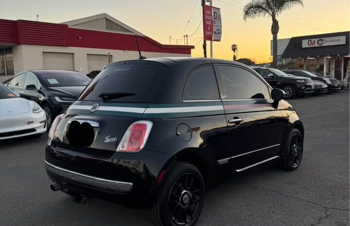 2012 Fiat 500 Gucci Hatchback 2D