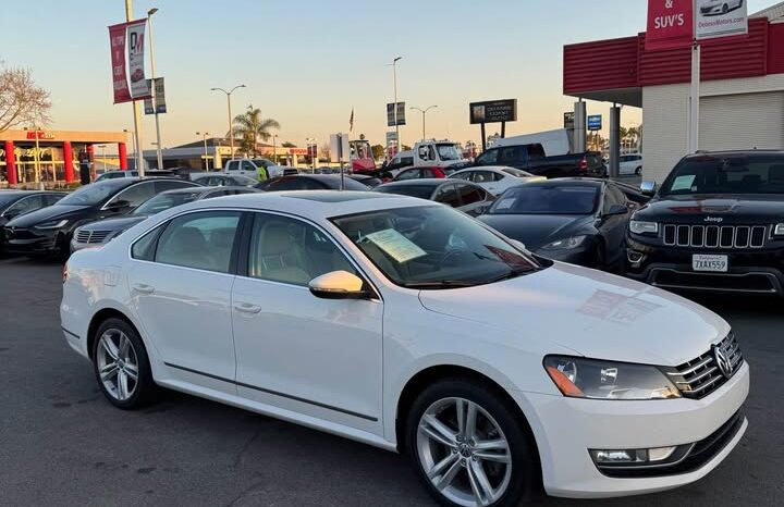 2012 Volkswagen passat V6 SEL Premium Sedan 4D