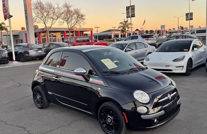 2012 Fiat 500 Gucci Hatchback 2D