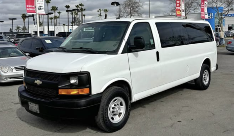 2015 Chevrolet express 3500 passenger LS Van 3D