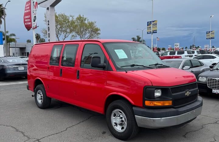 2015 Chevrolet express 2500 cargo Van 3D