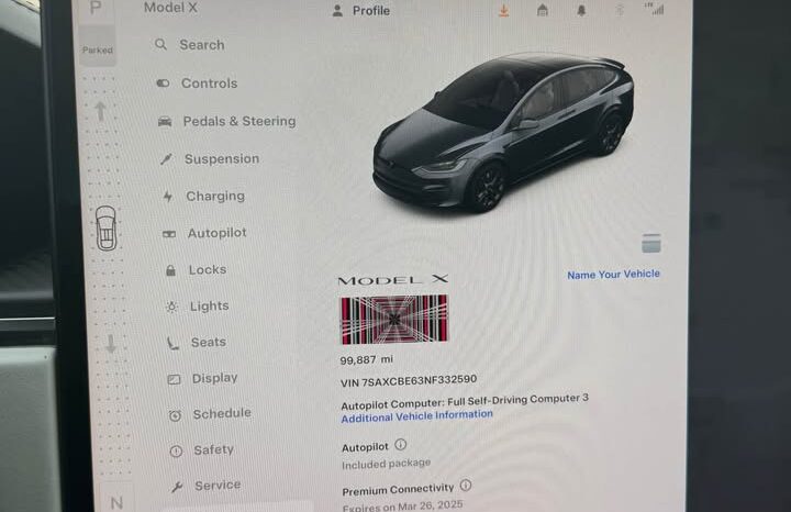 
								2022 Tesla model x Plaid Sport Utility 4D full									