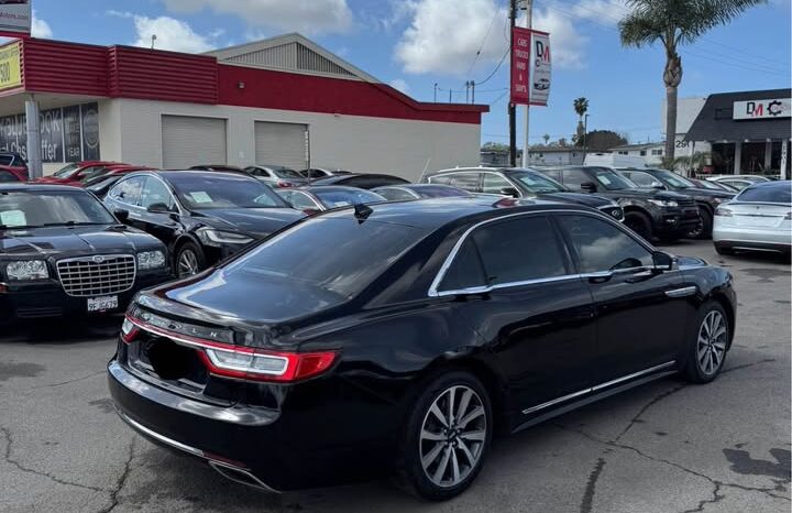 2018 Lincoln continental Livery