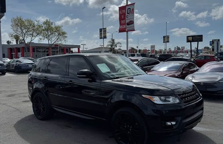 2014 Land Rover range rover sport Supercharged Sport Utility 4D