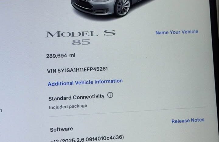 
								2014 Tesla model s 85 full									