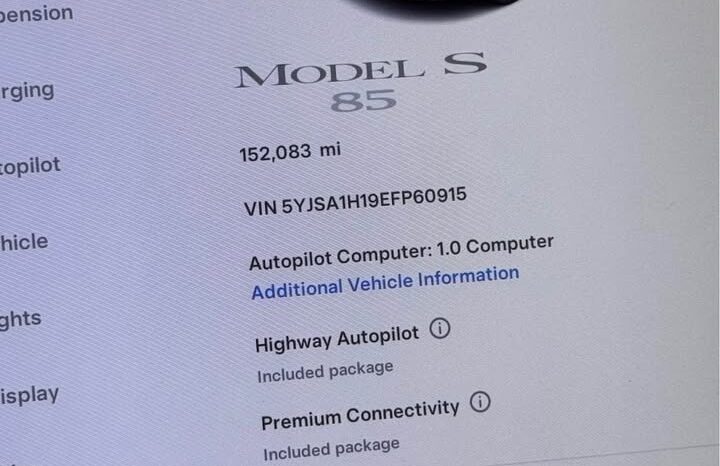 
								2014 Tesla model s 85 full									