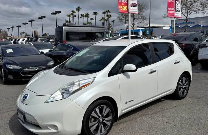 2015 Nissan leaf SV