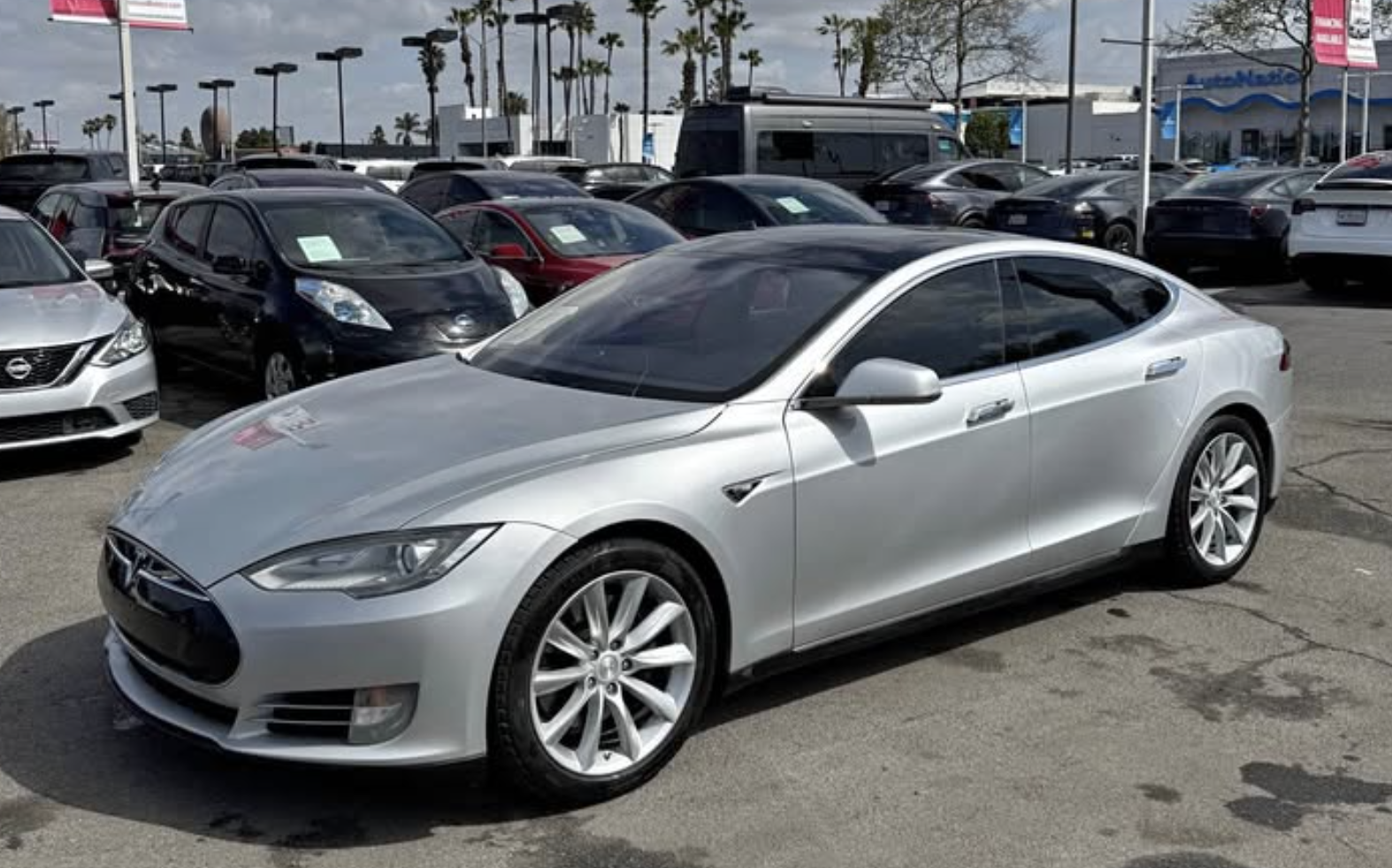 2013 Tesla model s Performance Sedan 4D