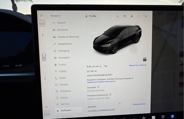 
								2021 Tesla model x Long Range full									
