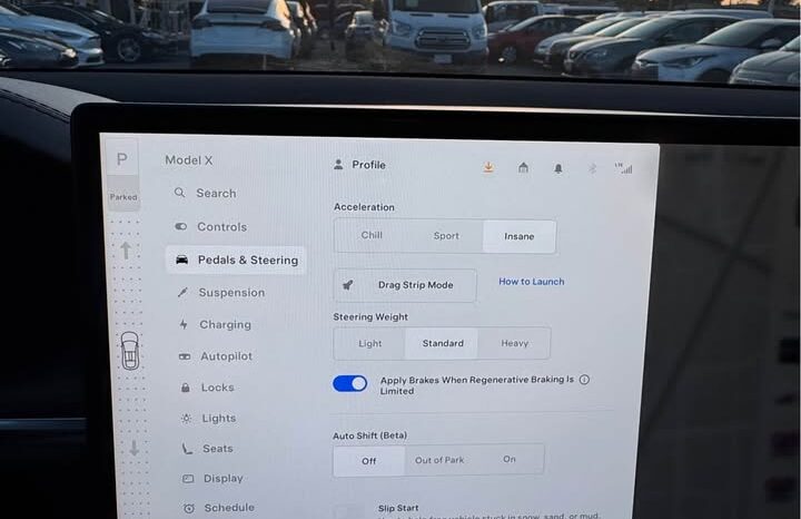 
								2021 Tesla model x Long Range full									