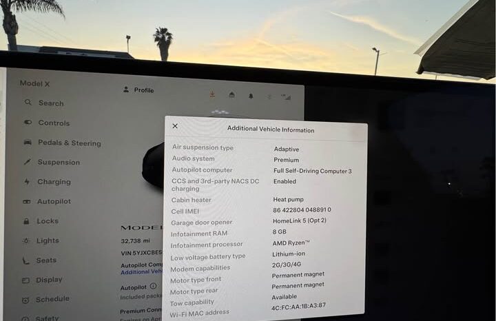 
								2021 Tesla model x Long Range full									