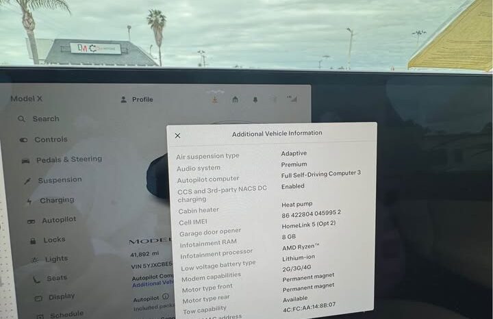 
								2021 Tesla model x Long Range Sport Utility 4D full									