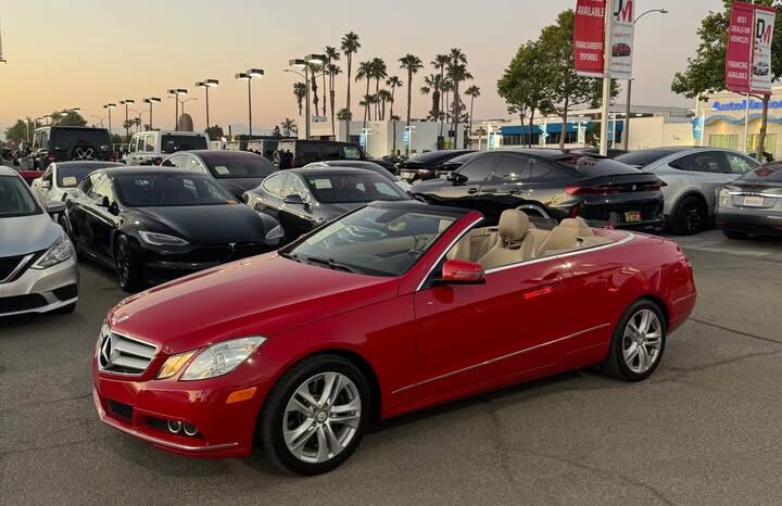 
								2011 Mercedes-Benz e-class E 350 Convertible 2D full									