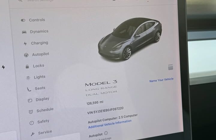 
								2019 Tesla model 3 Long Range Sedan 4D full									