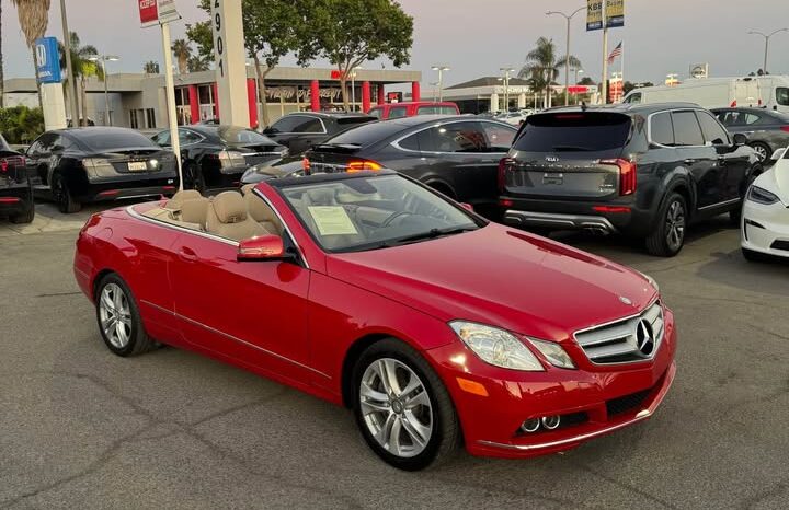 
								2011 Mercedes-Benz e-class E 350 Convertible 2D full									