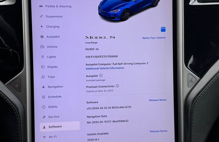 
								2020 Tesla model s Long Range Sedan 4D full									