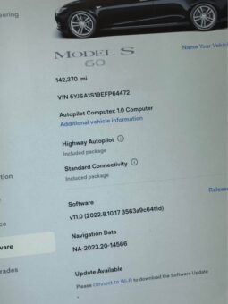 
										2014 Tesla model s 60 Sedan 4D full									