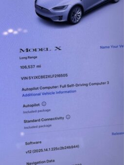 
										2020 Tesla model x Long Range Sport Utility 4D full									