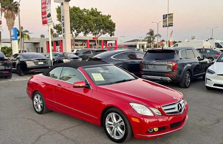 
								2011 Mercedes-Benz e-class E 350 Convertible 2D full									