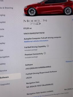 
										2016 Tesla model s 75D Sedan 4D full									