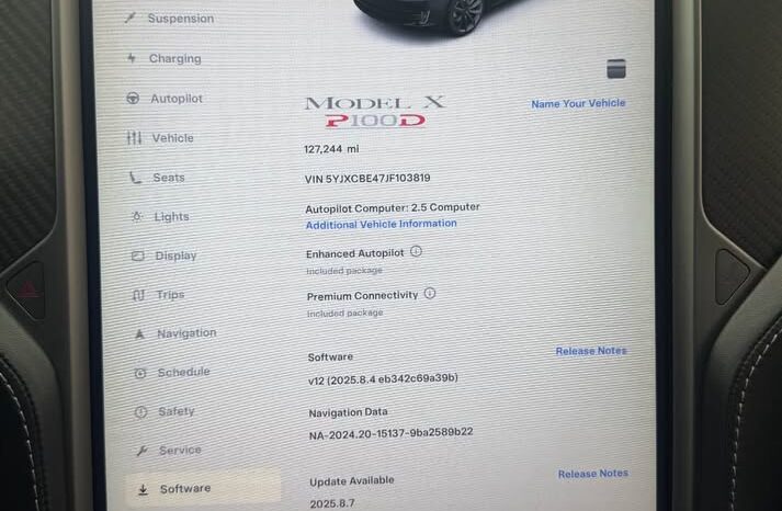 
								2018 Tesla model x P100D Sport Utility 4D full									
