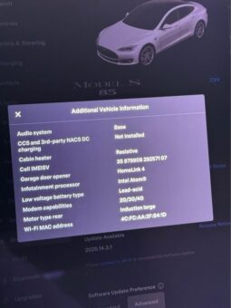 
										2014 Tesla model s 85 Sedan 4D full									