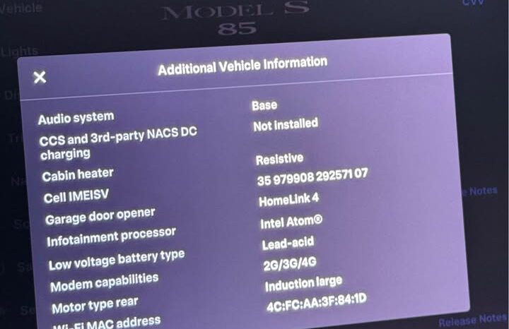 
								2014 Tesla model s 85 Sedan 4D full									