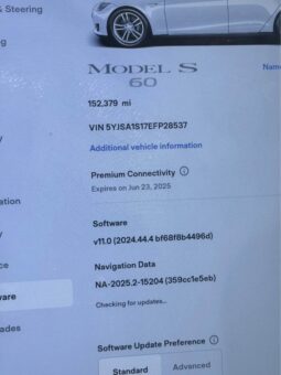 
										2014 Tesla model s 60 Sedan 4D full									