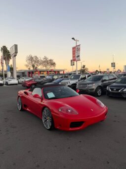 
										2001 Ferrari 360 Modena Spider full									
