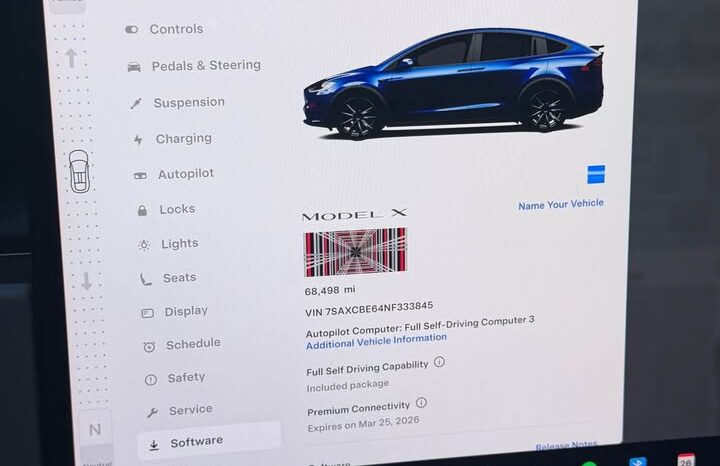 
								2022 Tesla model x Plaid Sport Utility 4D full									