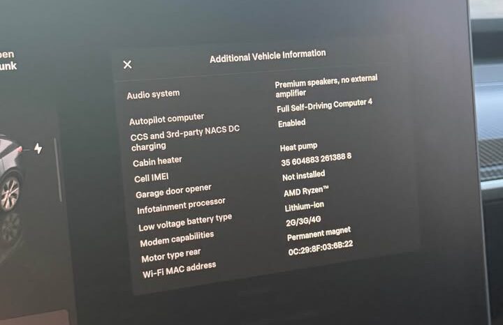 
								2024 Tesla model y Standard Range Sport Utility 4D full									