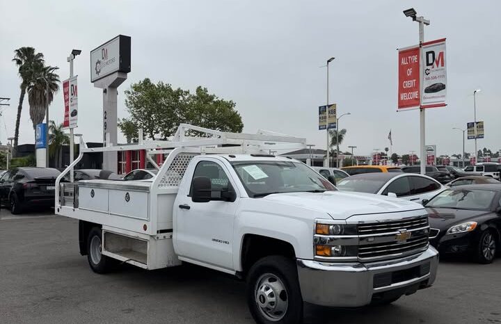 
								2017 Chevrolet silverado 3500 hd regular cab Work Truck Pickup 2D 8 ft full									