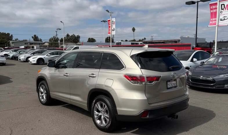 
								2014 Toyota Highlander full									