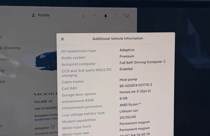 
								2021 Tesla model s Long Range Sedan 4D full									