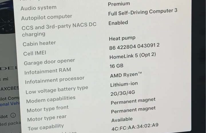 
								2022 Tesla model x Long Range Sport Utility 4D full									