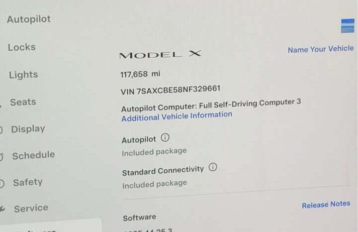 
								2022 Tesla model x Long Range Sport Utility 4D full									