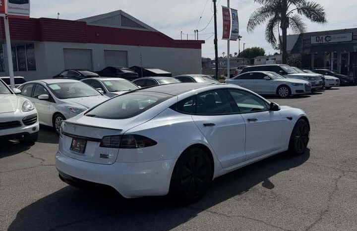 
								2022 Tesla model s Plaid full									