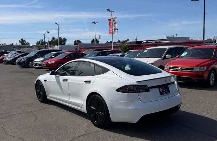 
								2022 Tesla model s Plaid full									