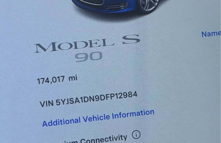 
								2013 Tesla model s 90 full									