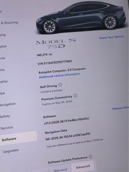 
										2016 Tesla model s 75D Sedan 4D full									