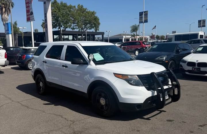 
								2015 Ford explorer Police full									