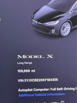 
										2019 Tesla model x Long Range Sport Utility 4D full									