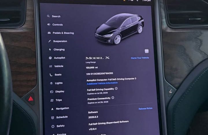 
								2019 Tesla model x Long Range Sport Utility 4D full									