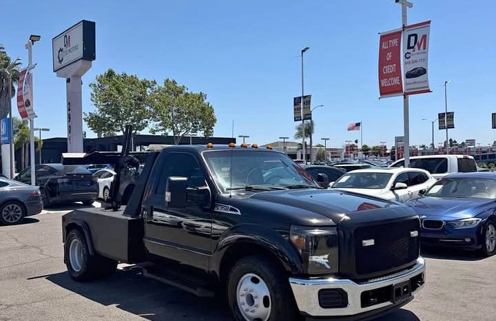 
								2014 Ford f350 regular cab Tow Truck full									