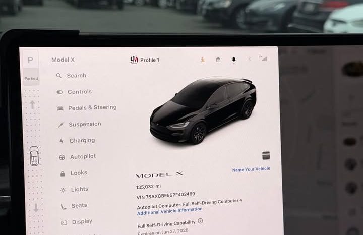 
								2023 Tesla model x Long Range Sport Utility 4D full									