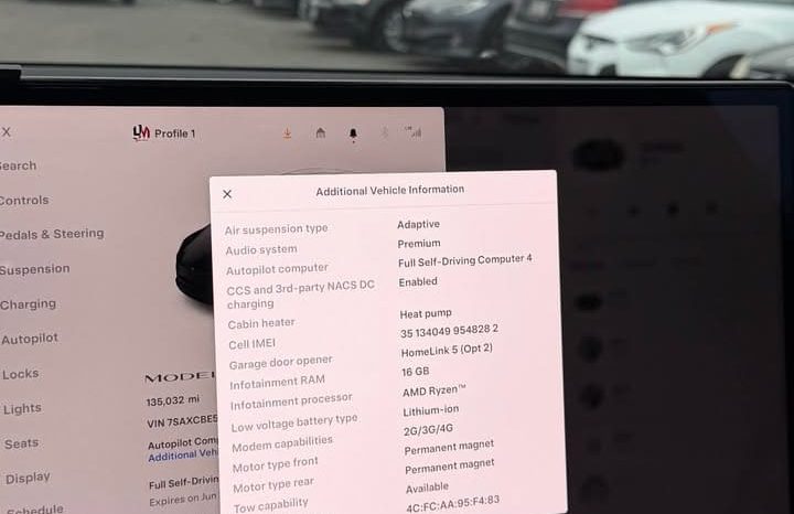
								2023 Tesla model x Long Range Sport Utility 4D full									
