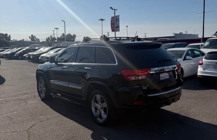 
								2012 Jeep grand cherokee Overland Sport Utility 4D full									